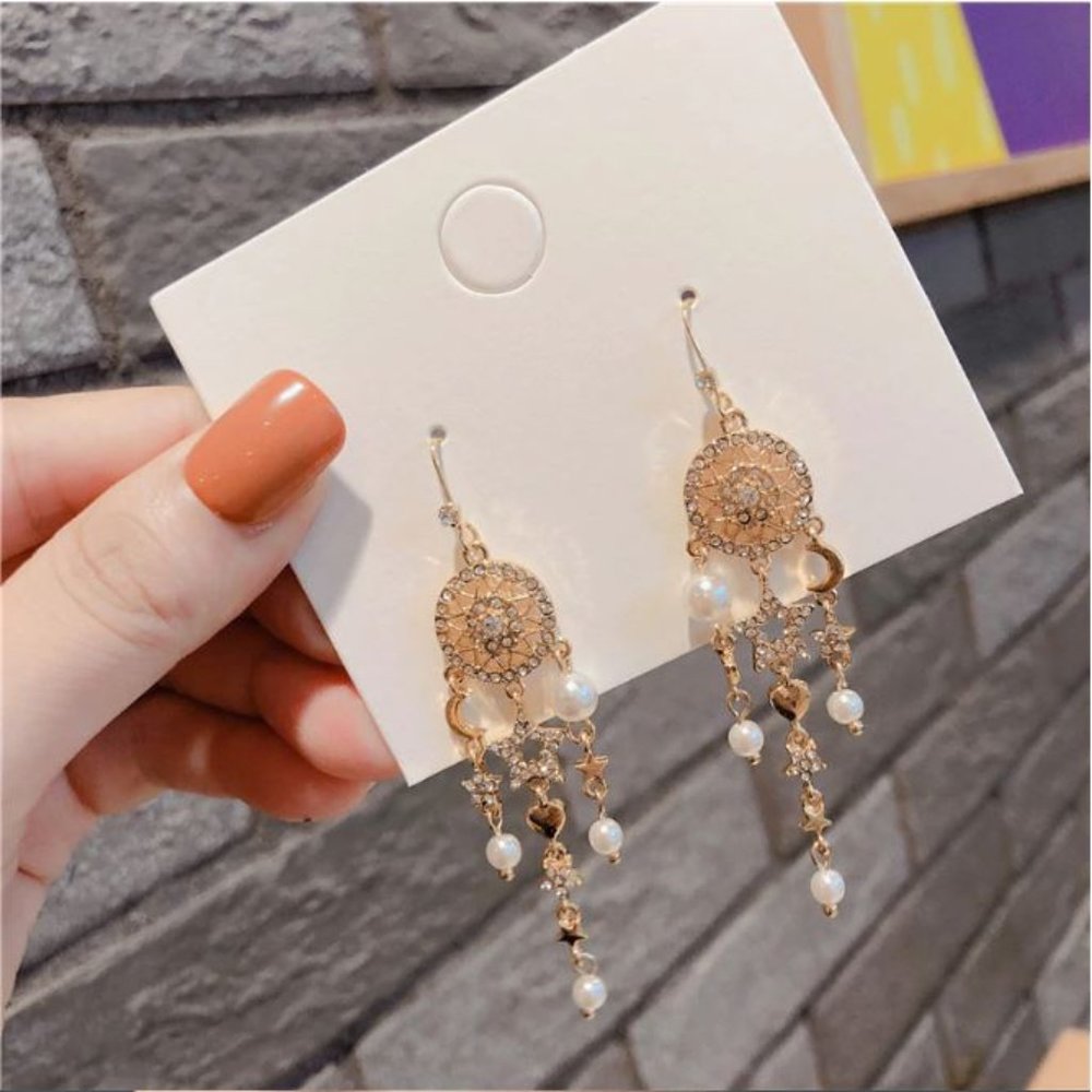 ✨NEW! ✨Sparkle Dreamcatcher Handmade Earrings!